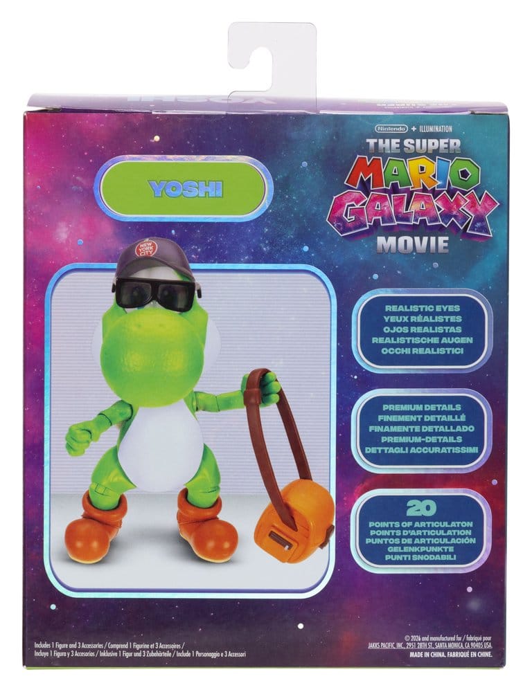 Der Super Mario Galaxy Film Actionfigur Yoshi 13 cm – Bild 4
