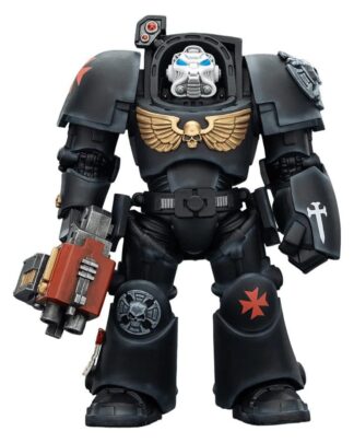 Warhammer 40,000 Actionfigur Black Templars Terminator 2 with Power Fist and Storm Bolter 14 cm