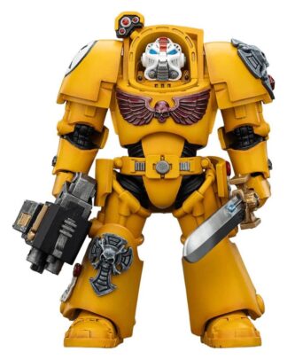 Warhammer 40,000 Actionfigur Imperial Fists Terminator 1 with Power Sword and Storm Bolter 14 cm
