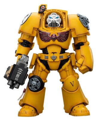 Warhammer 40,000 Actionfigur Imperial Fists Terminator 2 with Power Fist and Storm Bolter 14 cm
