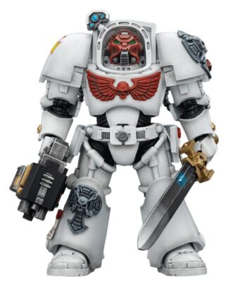 Warhammer 40,000 Actionfigur White Scars Terminator 1 with Power Sword and Storm Bolter 14 cm