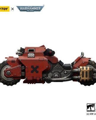 Warhammer 40,000 Raider-pattern Combat Bike Blood Angels with twin-linked bolt rifles 22 cm