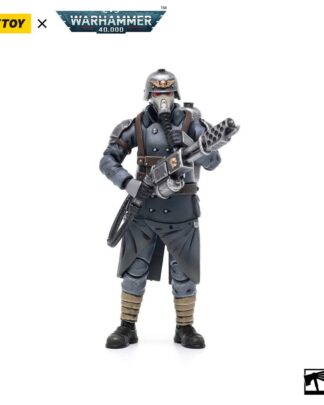 Warhammer 40k Actionfigur 1/18 Death Korps of Krieg Veteran Squad Guardsman with Flamer 10 cm