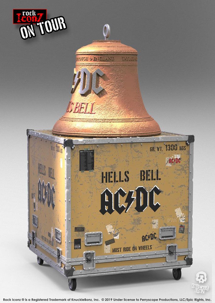 AC/DC Rock Ikonz On Tour Statuen Hell's Bell