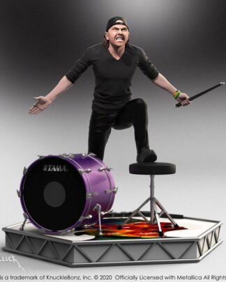 Metallica Rock Iconz Statue Lars Ulrich Limited Edition 22 cm