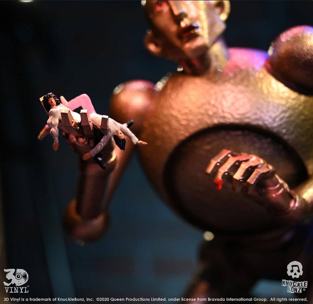 Queen 3D Vinyl Statue Queen Robot (News of the World) 20 x 21 x 24 cm – Bild 6