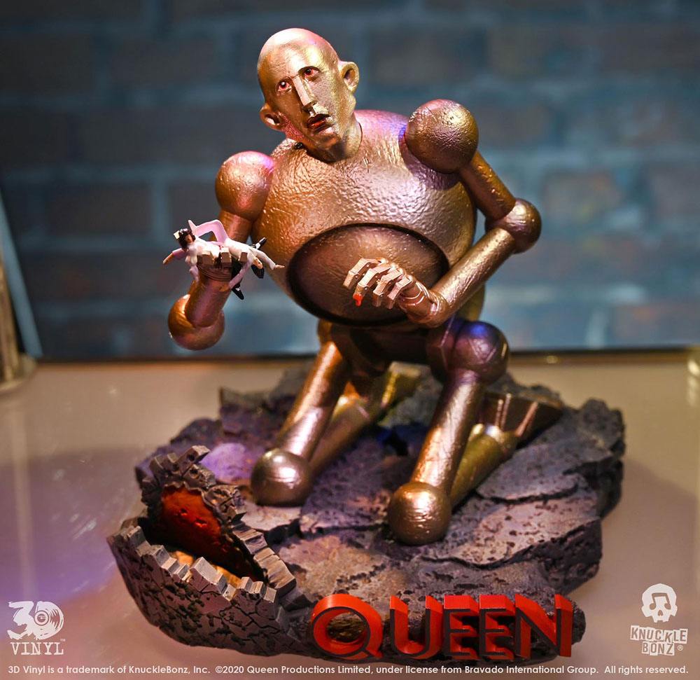 Queen 3D Vinyl Statue Queen Robot (News of the World) 20 x 21 x 24 cm – Bild 9