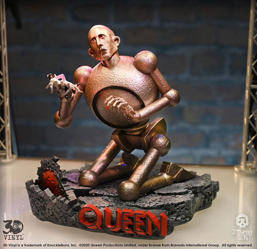 Queen 3D Vinyl Statue Queen Robot (News of the World) 20 x 21 x 24 cm – Bild 19