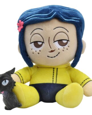 Coraline Phunny Plüschfigur Coraline and the Cat 20 cm