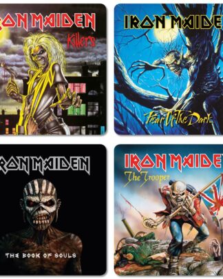 Iron Maiden Untersetzer Pack (4)