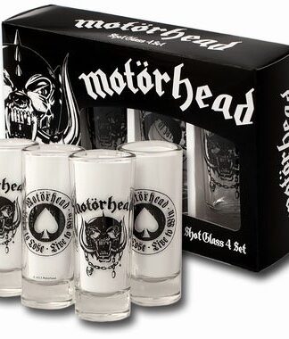 Motörhead Schnapsgläser 4er-Pack