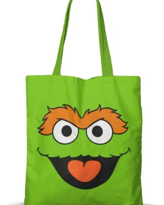 Sesamstraße FAN Einkaufstasche Oscar the Grouch Face