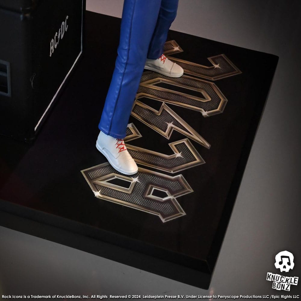 AC/DC Rock Iconz Statue Brian Johnson 23 cm – Bild 6