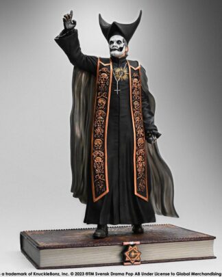 Ghost Rock Iconz Statue 1/9 Papa Emeritus IV (Black Robes) 22 cm