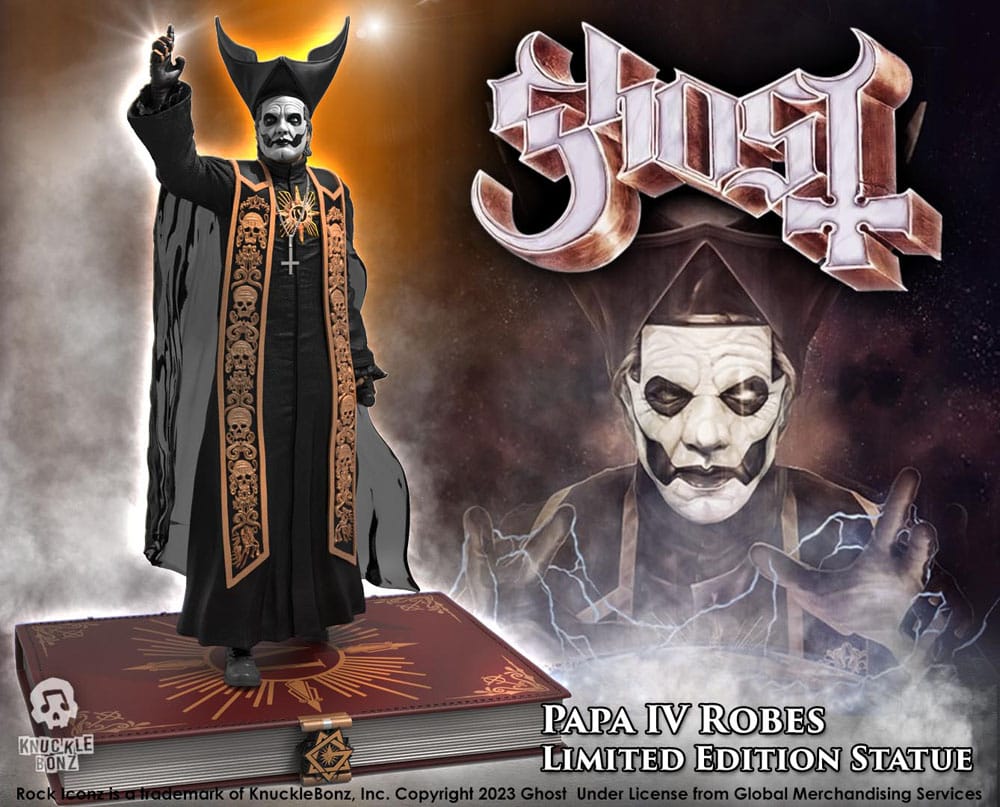 Ghost Rock Iconz Statue 1/9 Papa Emeritus IV (Black Robes) 22 cm – Bild 2