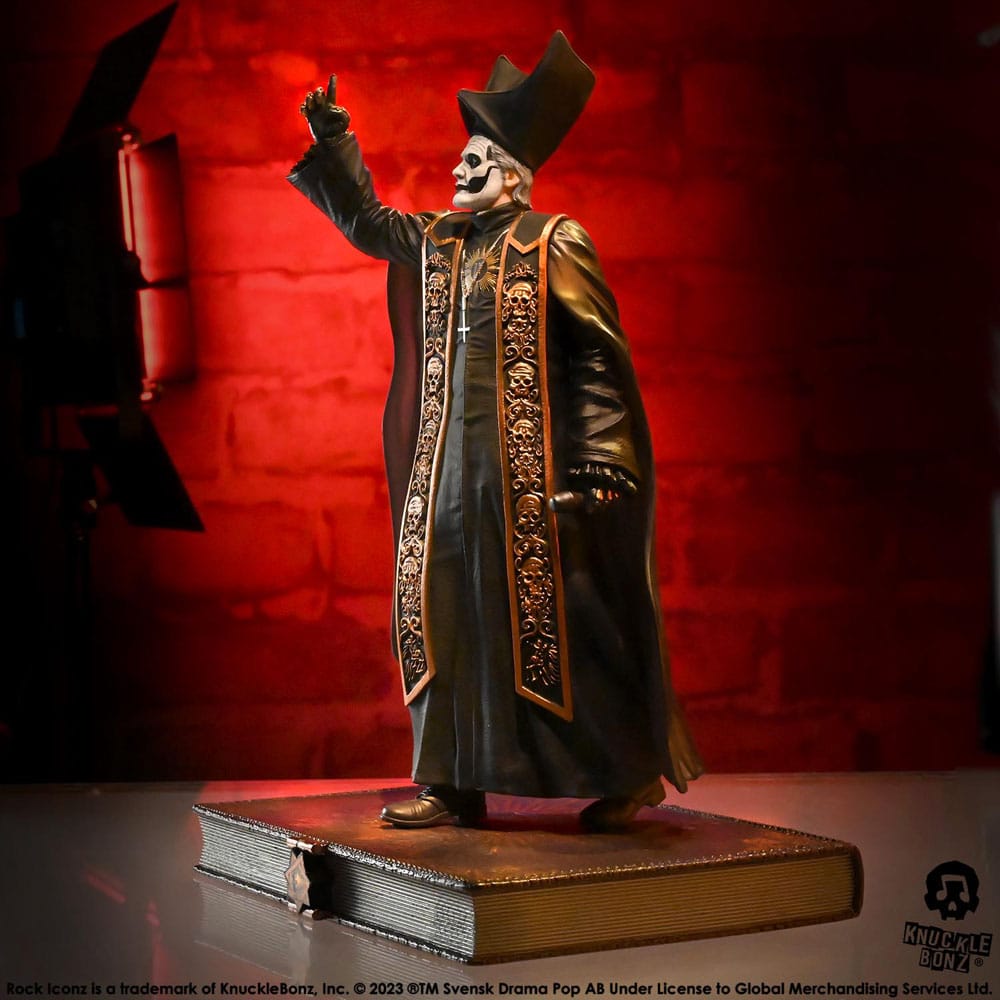 Ghost Rock Iconz Statue 1/9 Papa Emeritus IV (Black Robes) 22 cm – Bild 7