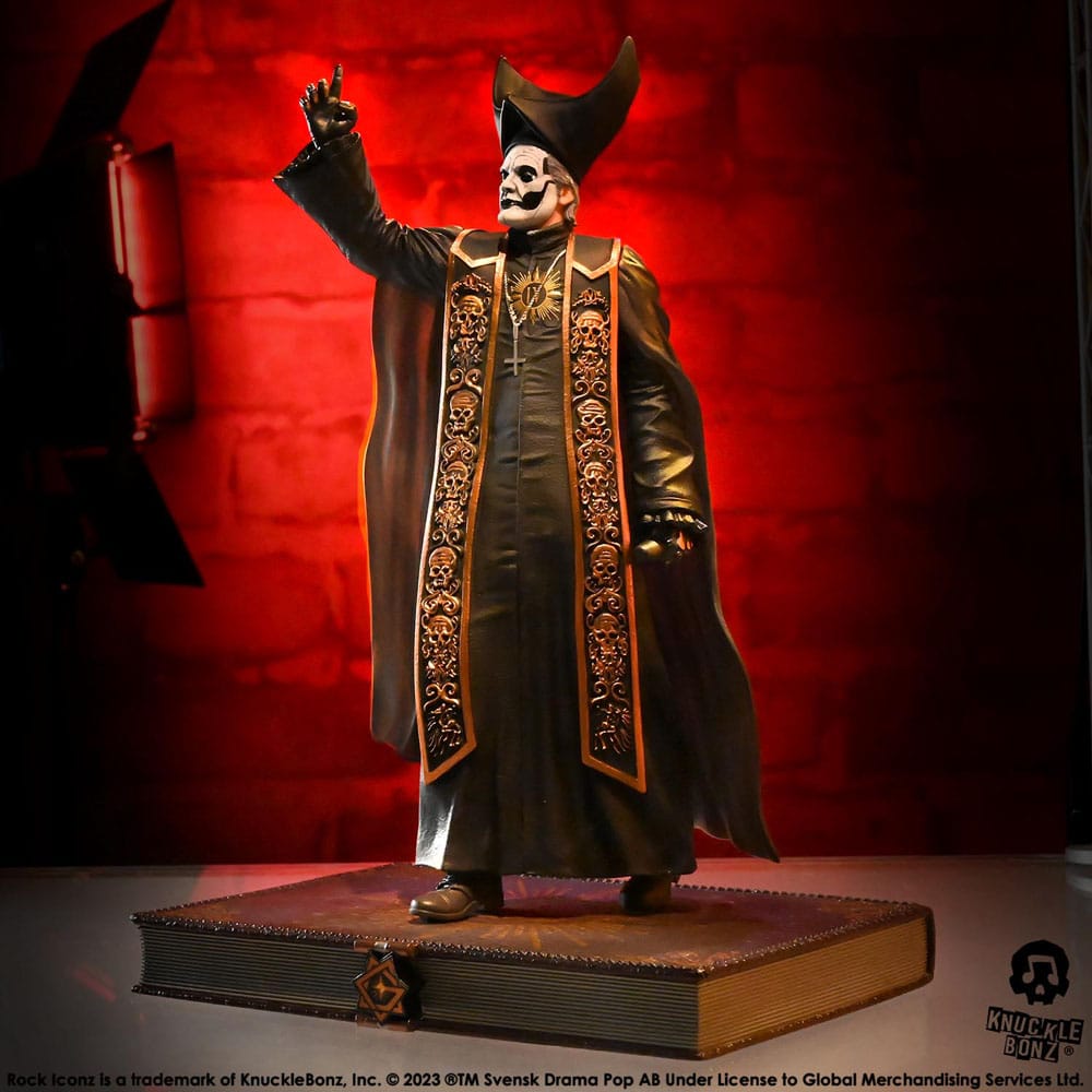 Ghost Rock Iconz Statue 1/9 Papa Emeritus IV (Black Robes) 22 cm – Bild 8
