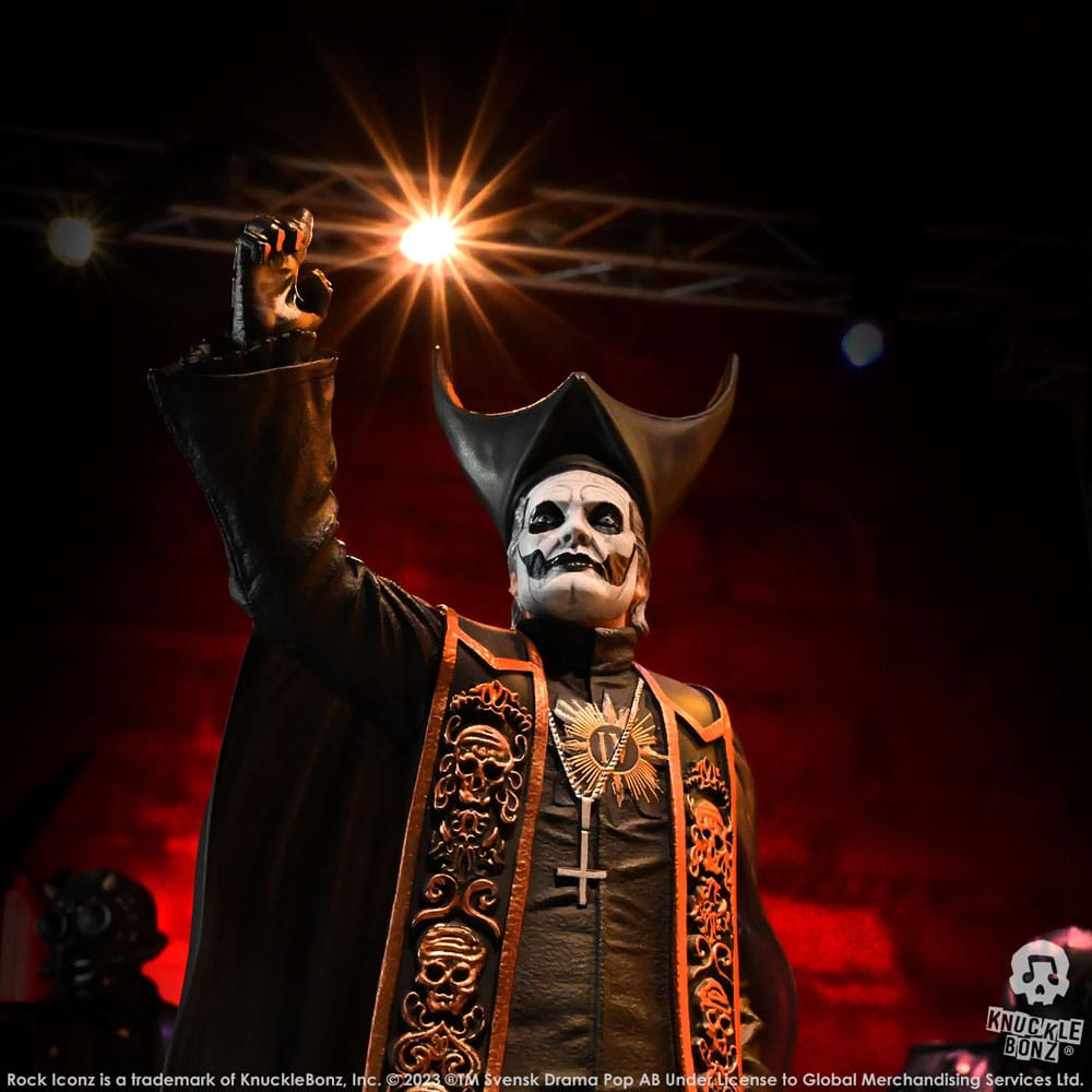 Ghost Rock Iconz Statue 1/9 Papa Emeritus IV (Black Robes) 22 cm – Bild 22