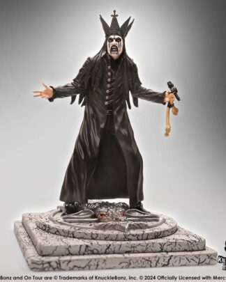 Mercyful Fate Rock Iconz Statue King Diamond III (Black Version) 22 cm
