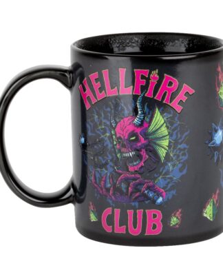 Stranger Things Tasse mit Thermoeffekt Hellfire Club 320 ml