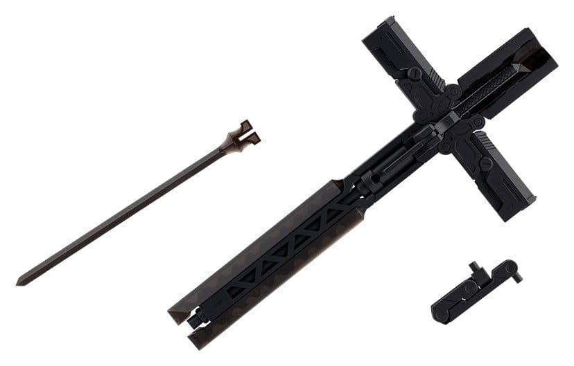 Megalomaria Unlimited Universe Plastic Model Kit Zubehör-Set Metamorphose Unit Grave Arms 2 Black Ver.
