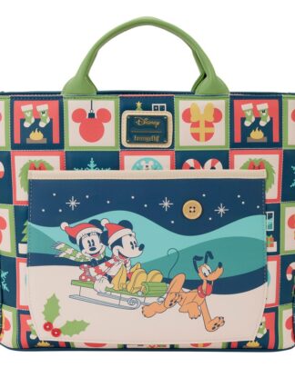Disney by Loungefly Tragetasche Mickey and Minnie Holiday