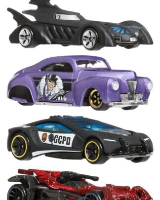 Batman Hot Wheels Silver Series Die-Cast Fahrzeuge 1/64 979R Sortiment (24)