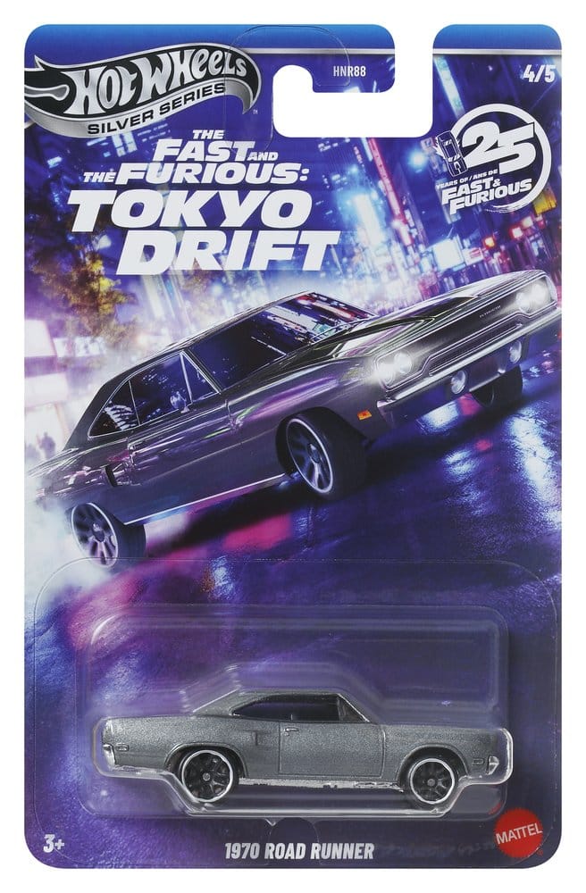 Fast & Furious Hot Wheels Silver Series Die-Cast Fahrzeuge 1/64 979M Tokyo Drift Sortiment (24) – Bild 18