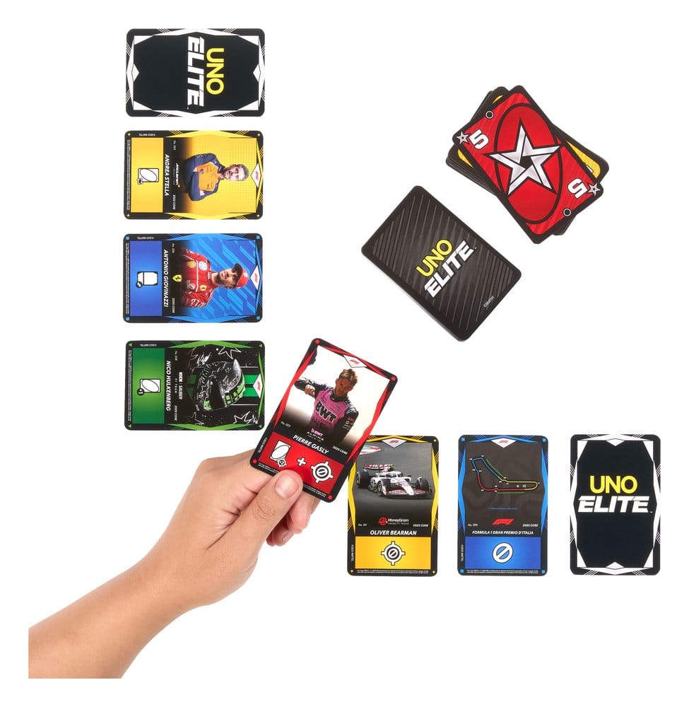 Formula 1 UNO Kartenspiel Elite F1 Starter-Set – Bild 5