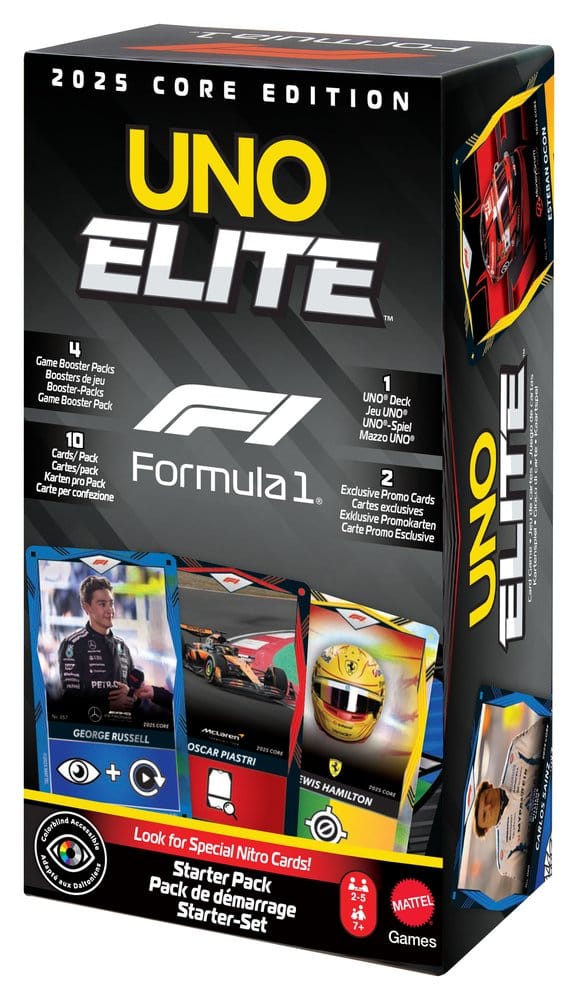 Formula 1 UNO Kartenspiel Elite F1 Starter-Set – Bild 7