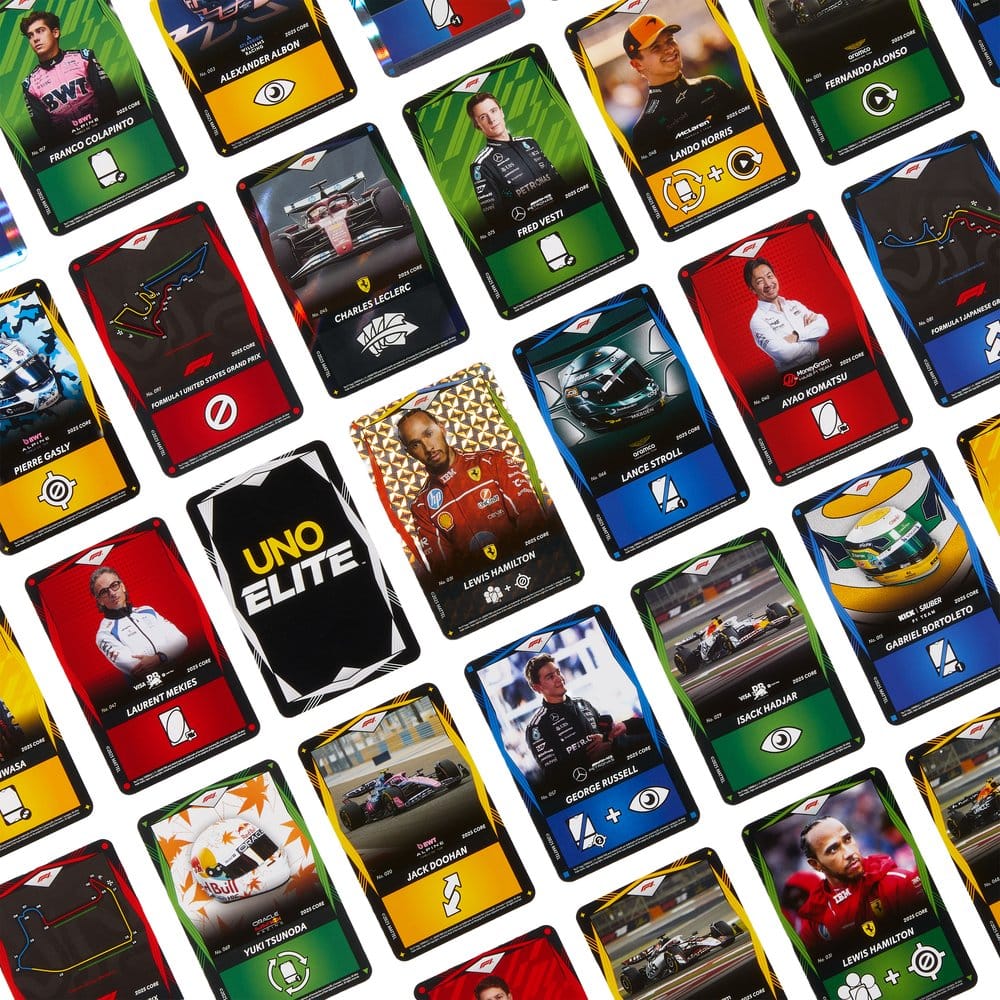 Formula 1 UNO Kartenspiel Elite F1 Starter-Set – Bild 11