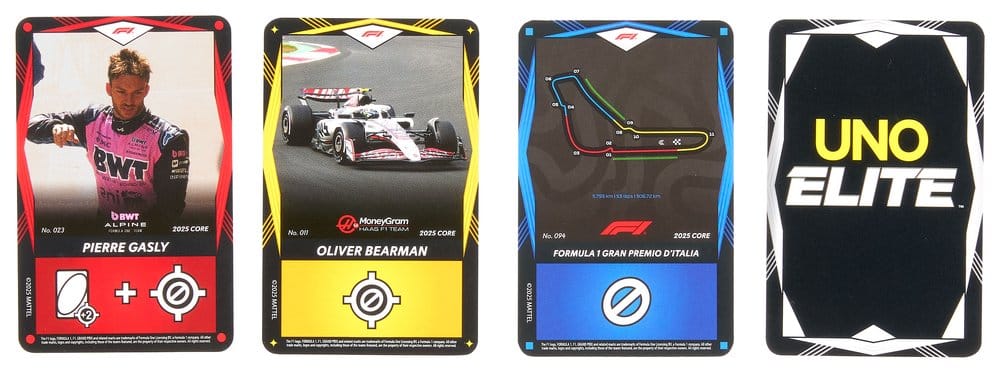 Formula 1 UNO Kartenspiel Elite F1 Starter-Set – Bild 12