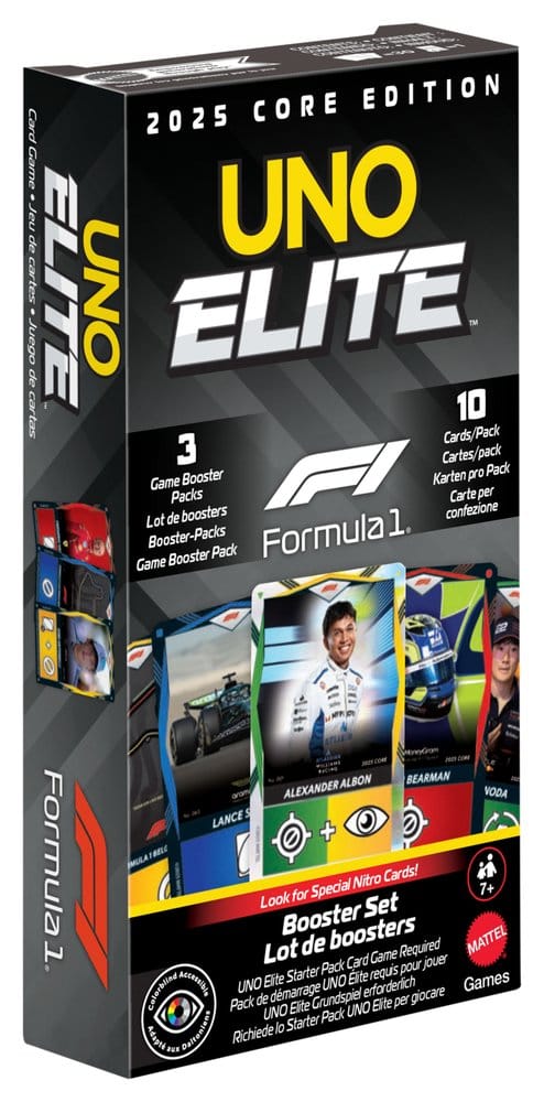 Formula 1 UNO Kartenspiel Elite F1 Booster-Set – Bild 4