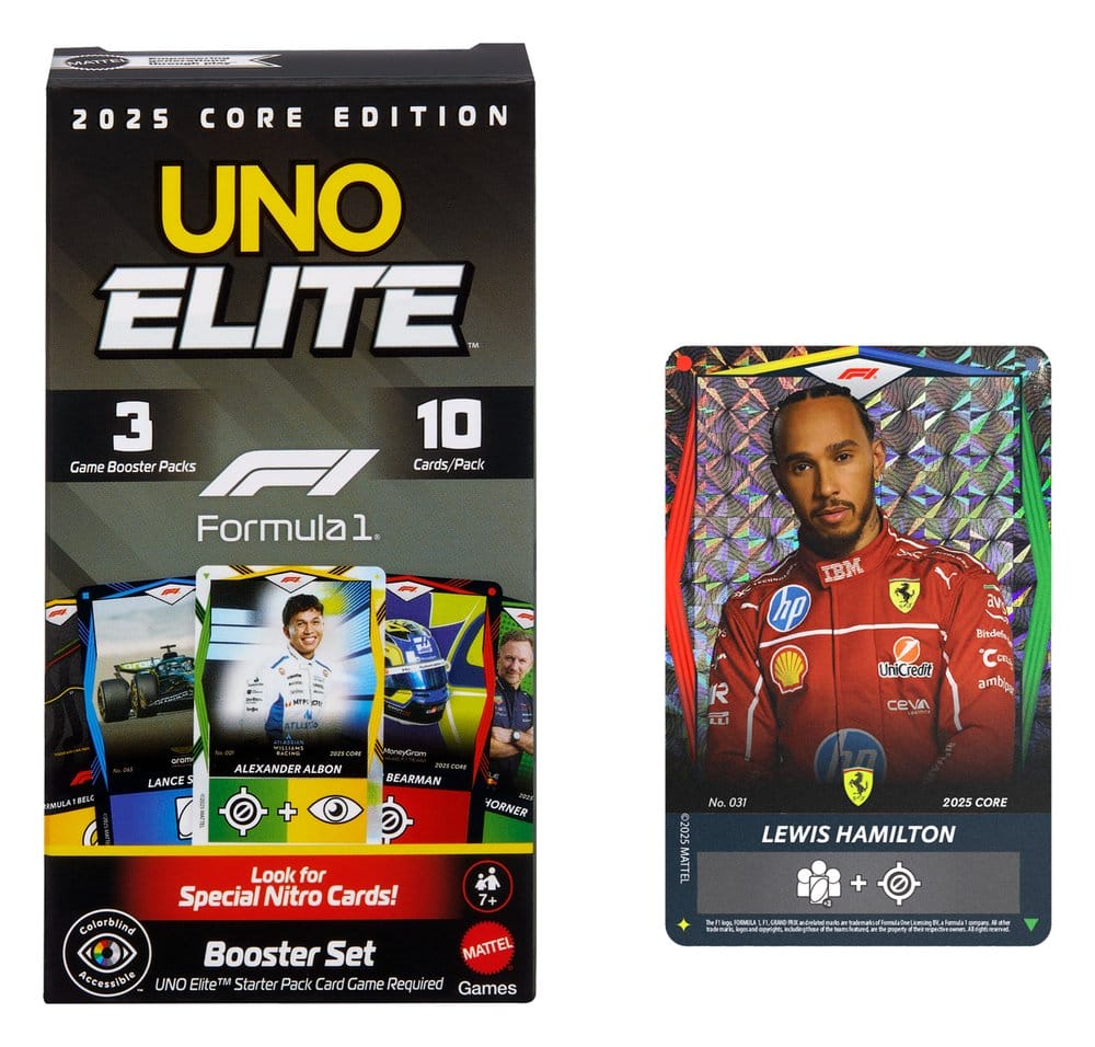 Formula 1 UNO Kartenspiel Elite F1 Booster-Set – Bild 9