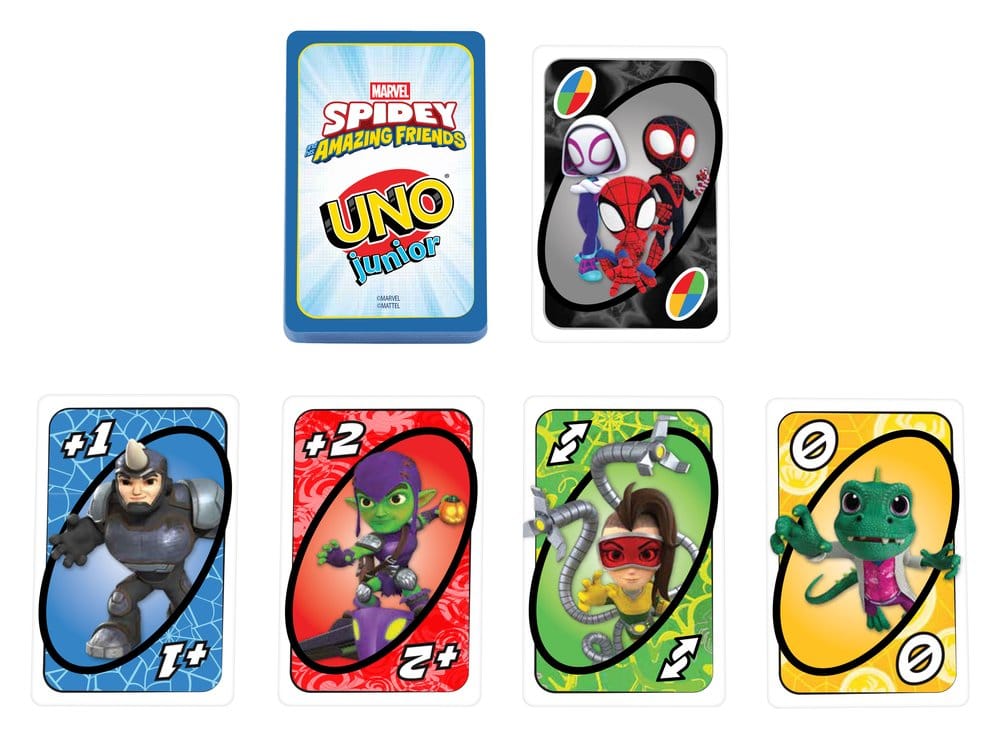 Spidey & His Amazing Friends UNO Junior Kartenspiel – Bild 7