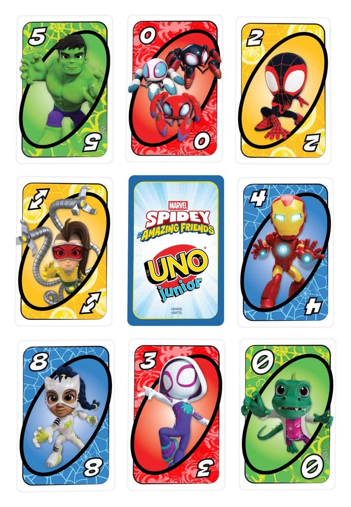 Spidey & His Amazing Friends UNO Junior Kartenspiel – Bild 8