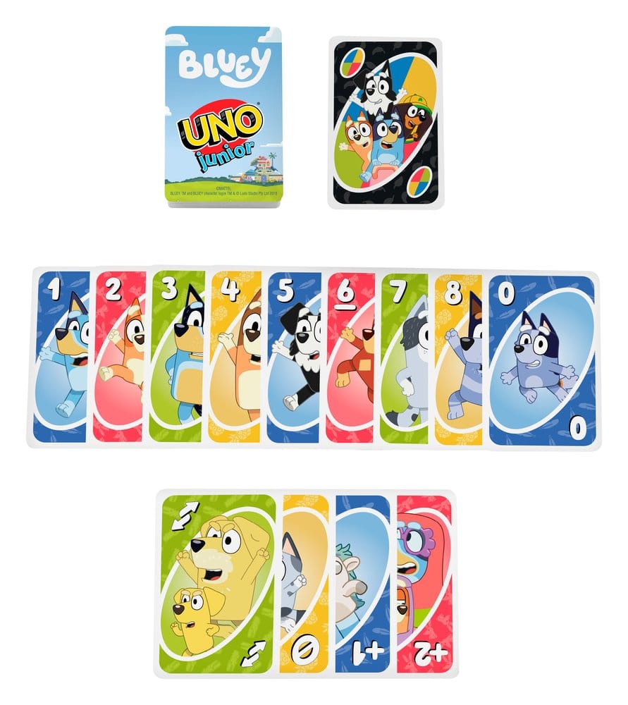 Bluey UNO Junior Kartenspiel – Bild 3