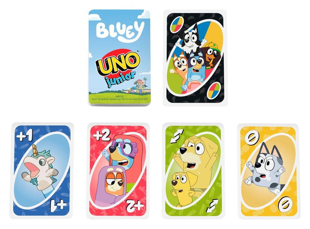 Bluey UNO Junior Kartenspiel – Bild 7