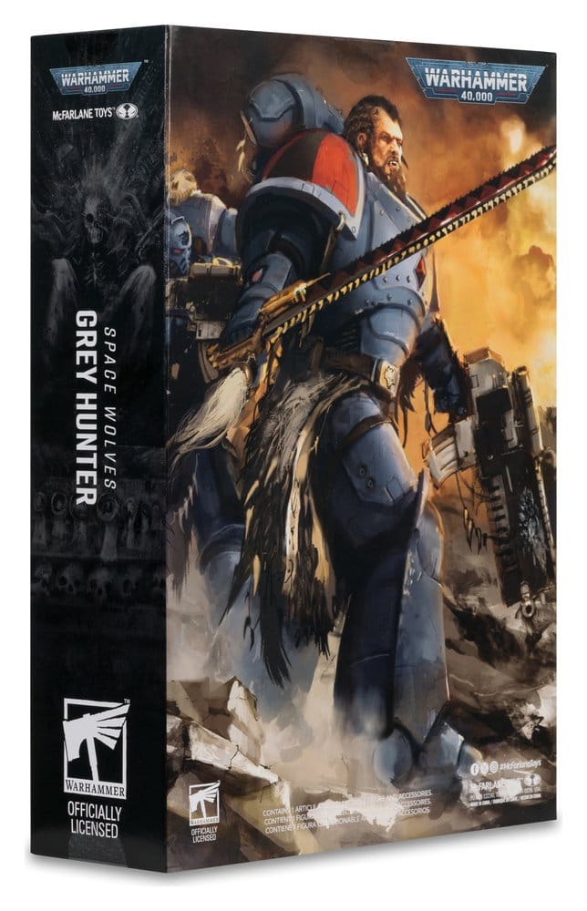 Warhammer 40,000 Actionfigur Grey Hunter (Space Wolves) 18 cm – Bild 9
