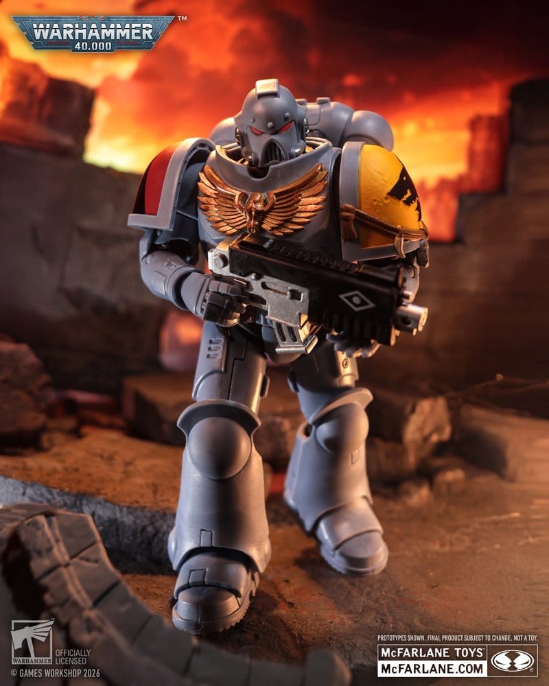 Warhammer 40,000 Actionfigur Grey Hunter (Space Wolves) 18 cm – Bild 10