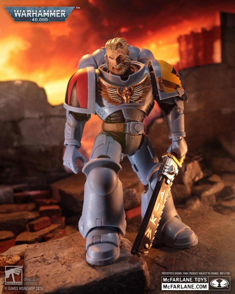 Warhammer 40,000 Actionfigur Grey Hunter (Space Wolves) 18 cm – Bild 12