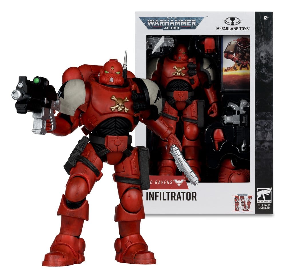 Warhammer 40,000 Actionfigur Infiltrator (Blood Ravens ) (Dawn of War 4) 20 cm – Bild 4