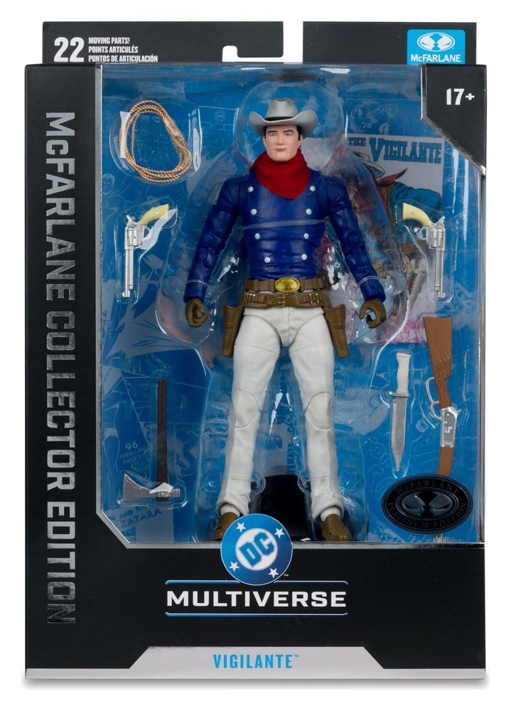 DC Multiverse Collector Edition Actionfigur Vigilante (All Star Squadron) (Collector Edition #56) 18 cm – Bild 14