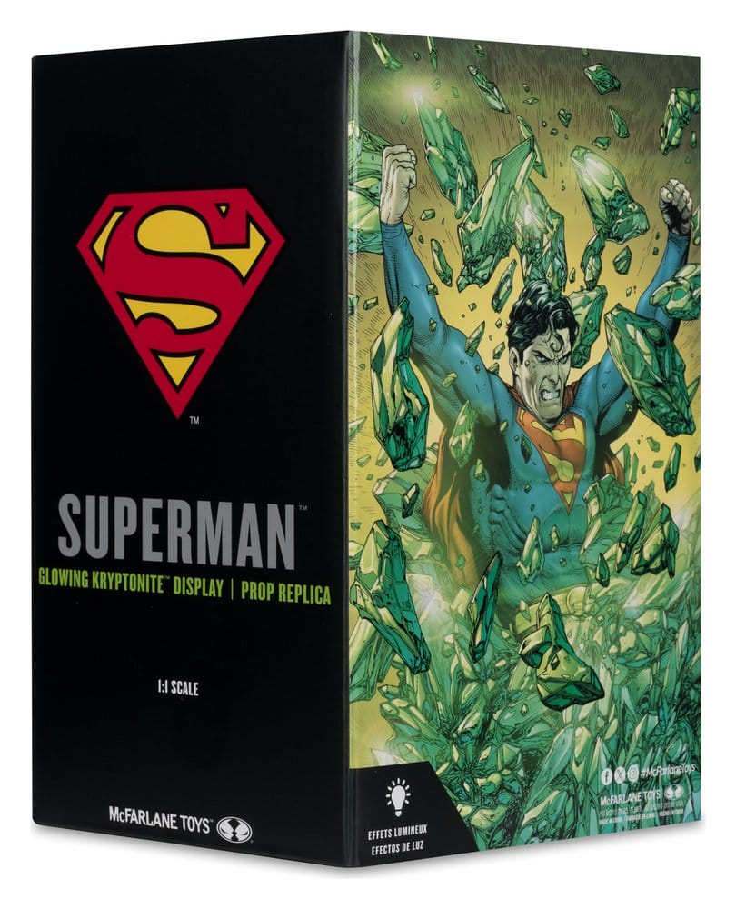 Superman DC Direct Replik 1/1 Kryptonite Display (Gold Label) 18 cm – Bild 9