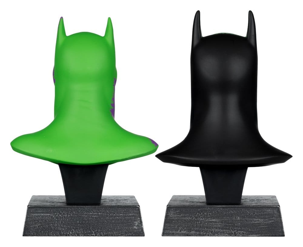 Batman DC Direct Mini-Replik 1/3 2er-Pack Batman Masken Hush & Knightfall (Jokerized) (Gold Label) 18 cm – Bild 4
