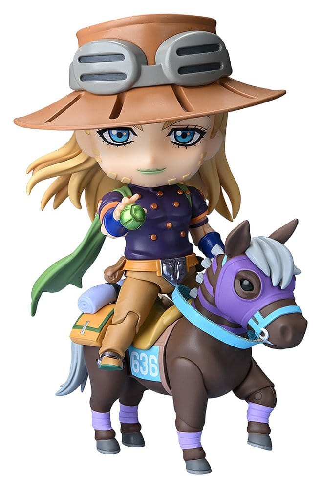 JoJo's Bizarre Adventure Steel Ball Run Nendoroid Actionfigur Gyro Zeppeli DX Ver. 10 cm