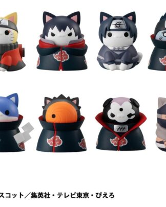 Naruto Shippuden Mega Cat Project Sammelfiguren Defense Battle of Village of Konoha! 3 cm Nyaruto! Blind Box Sortiment (8) (re-run)