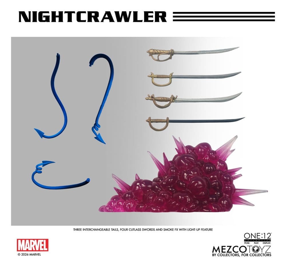 Marvel X-Men One:12 Collective Actionfigur 1/12 Nightcrawler 16 cm – Bild 13