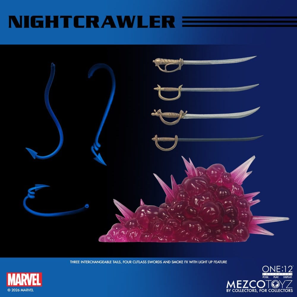 Marvel X-Men One:12 Collective Actionfigur 1/12 Nightcrawler 16 cm – Bild 16