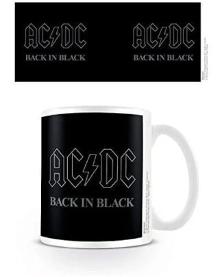 AC/DC Tasse Back in Black